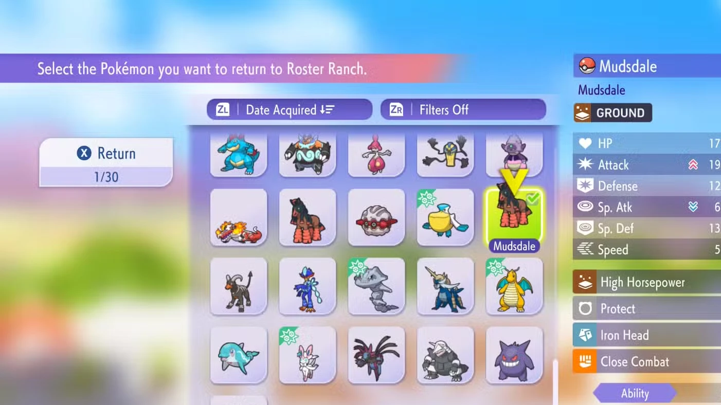 How to Return Rental Pokemon in Pokemon Home.