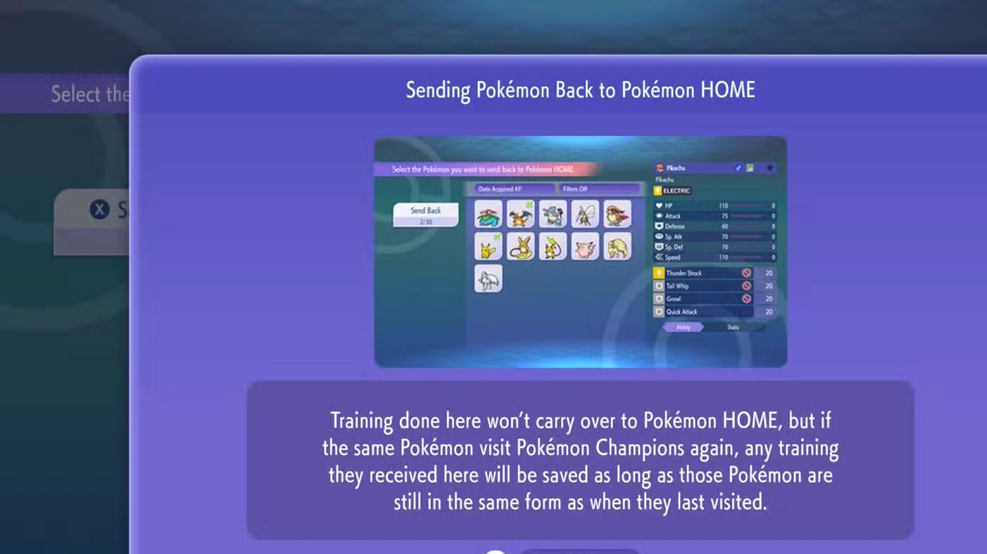 How to Return Rental Pokemon in Pokemon Home.