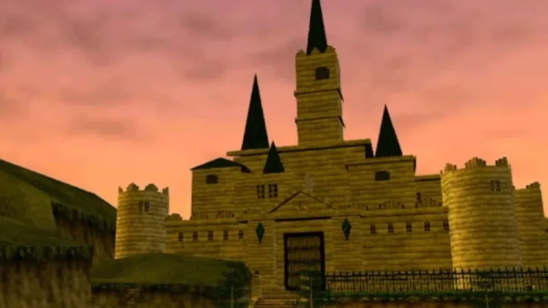 Como se infiltrar no Castelo de Hyrule em Ocarina of Time