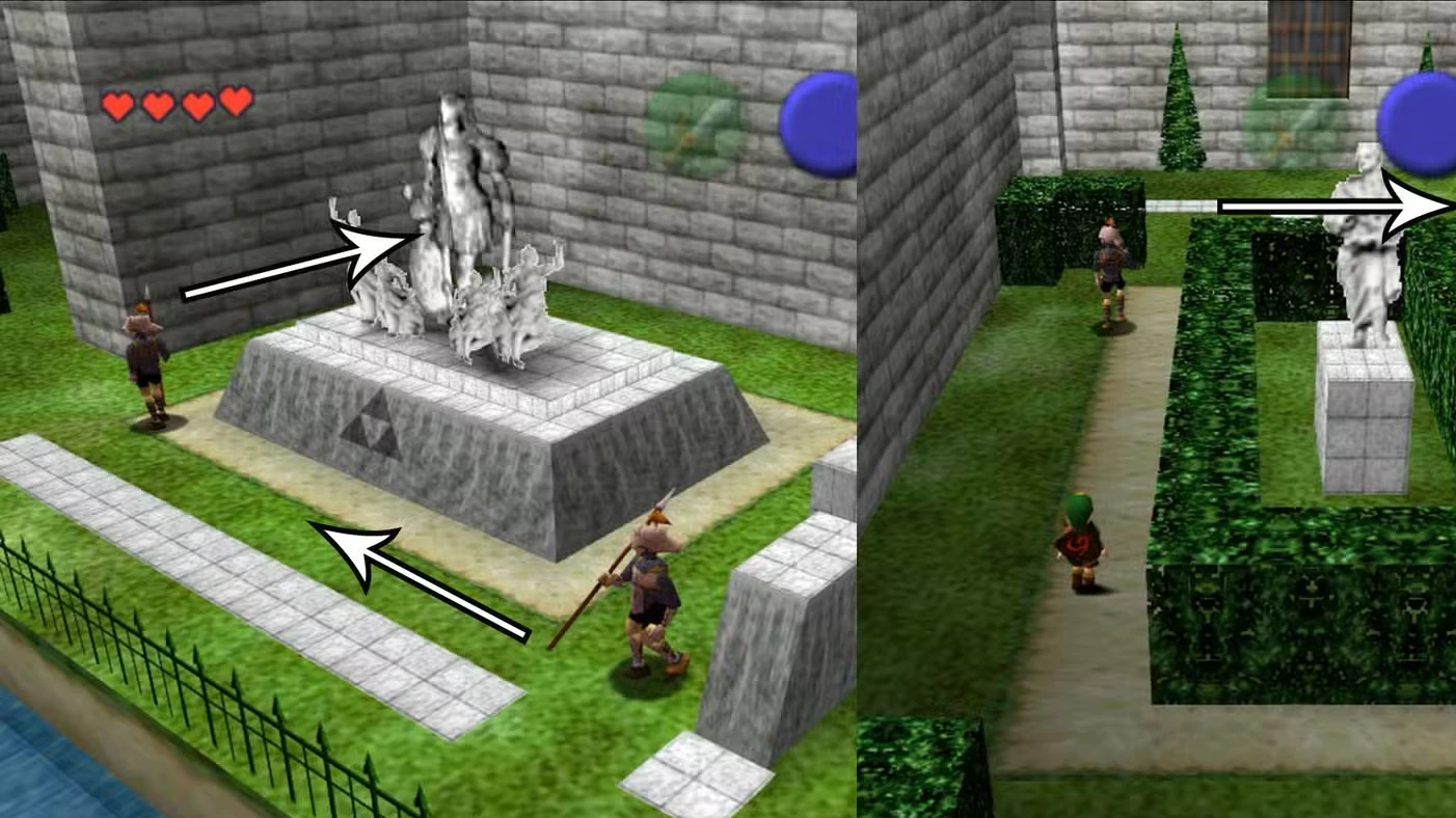 How to sneak into Hyrule Castle in Zelda: Ocarina of Time