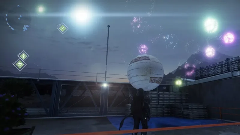 Gerando a esfera gigante na Torre em Destiny 2