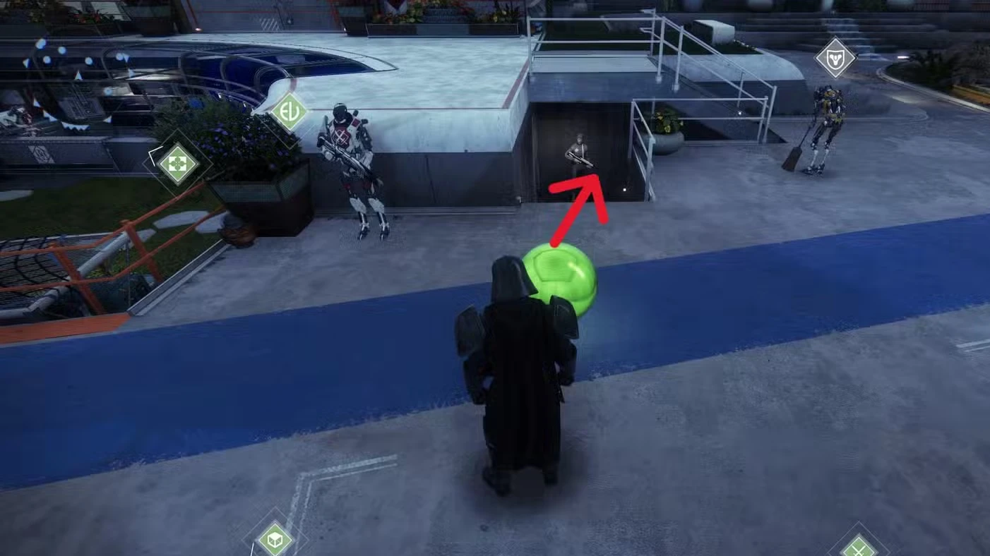 How to Spawn the Giant Ball in the Tower in Destiny 2