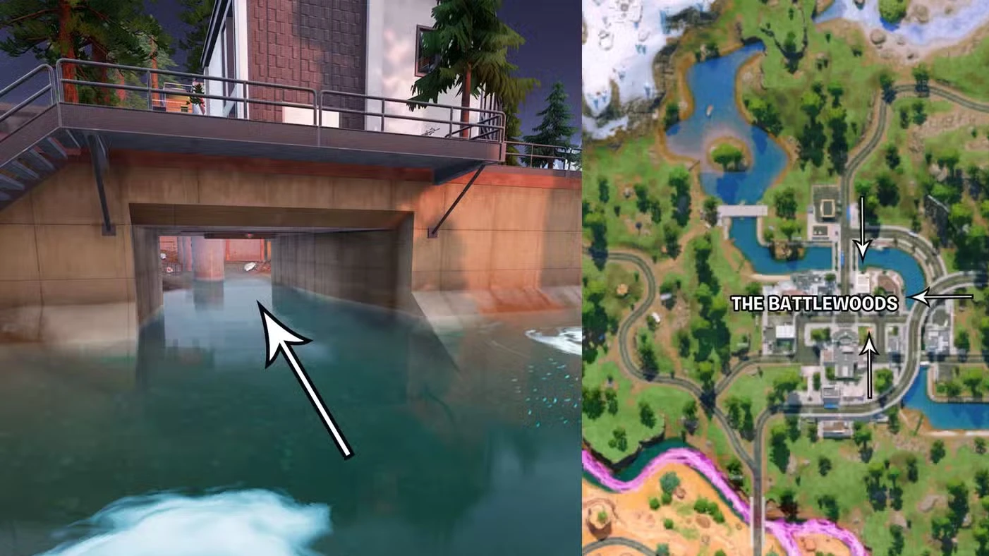 John Wick's Dog location in Fortnite Chapter 7 Season 3