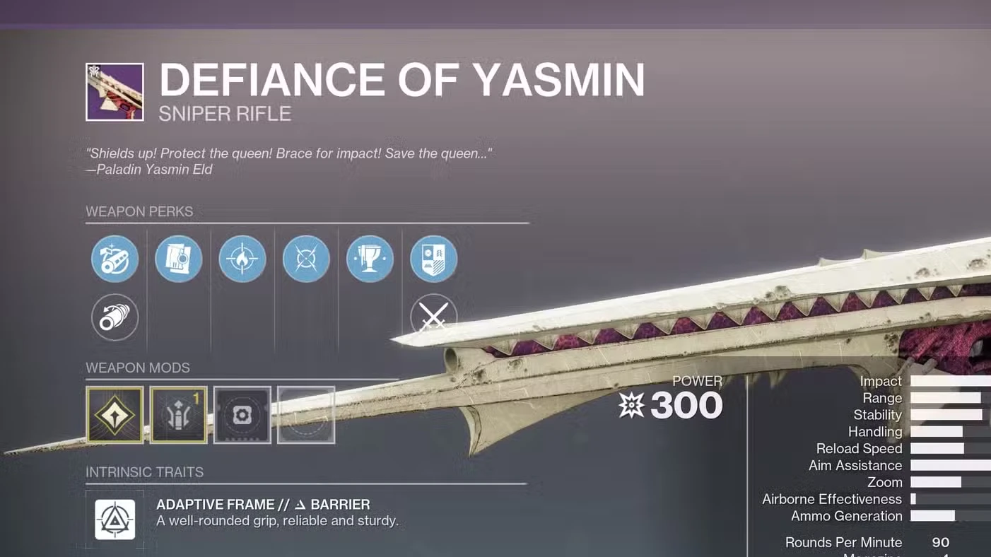 King’s Fall Loot Table and God Rolls in Destiny 2