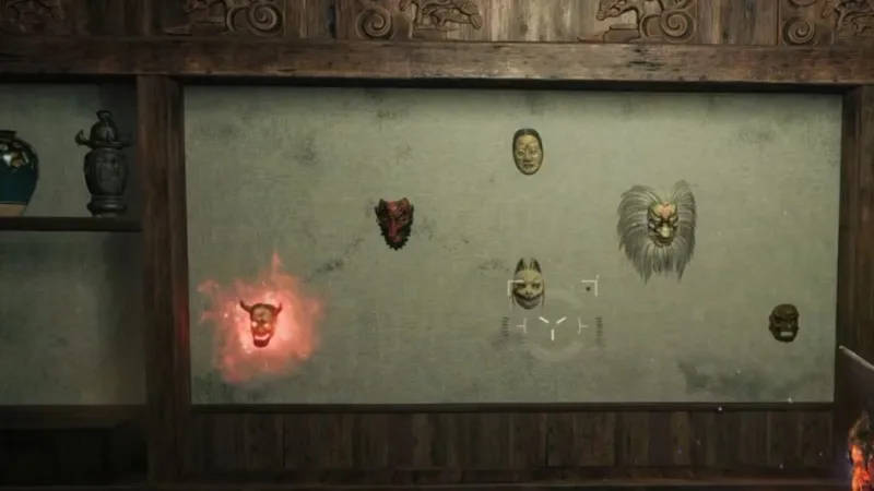 Máscara Kitsune e puzzle Simon Says em Kowakujo (Black Ops 7 Zombies)
