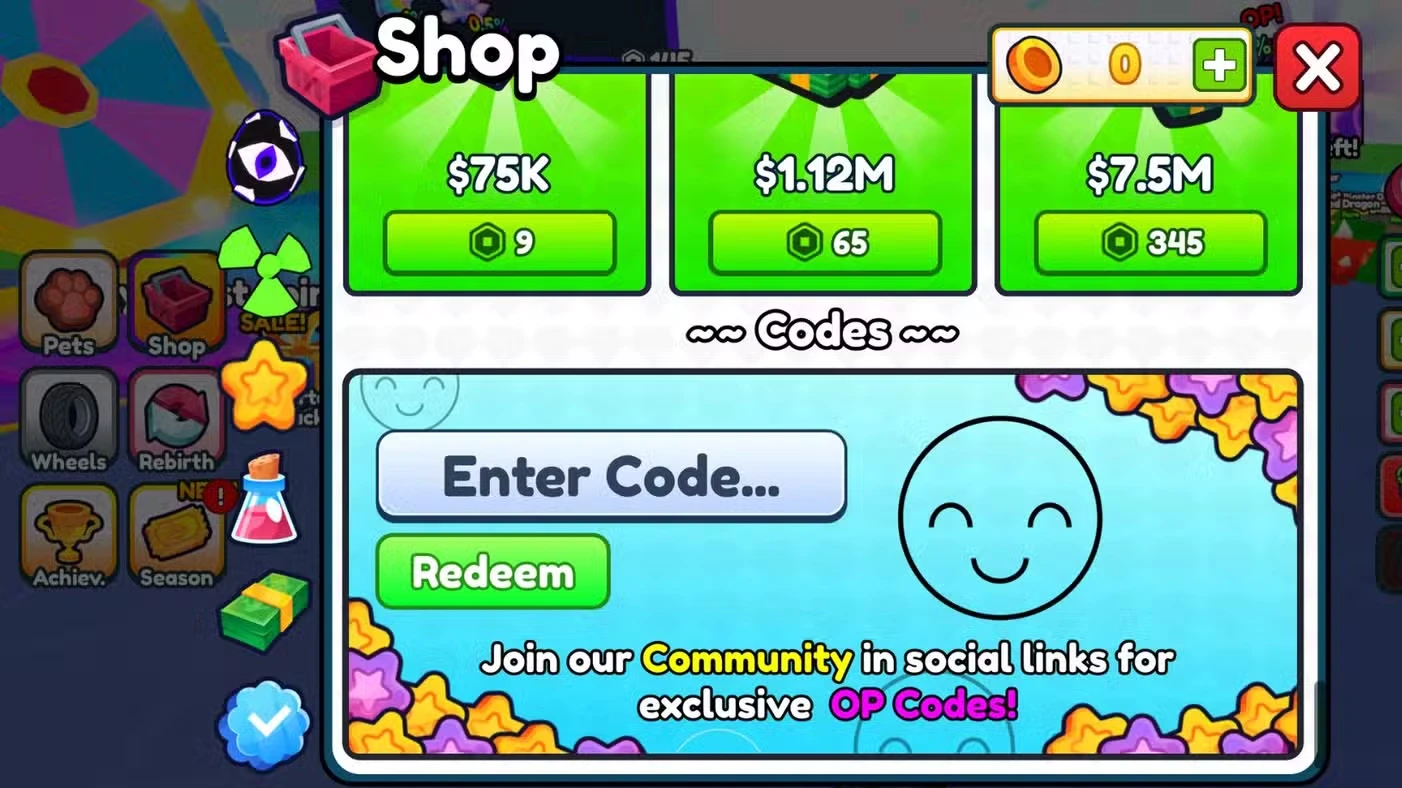 Launch a Wheel Codes