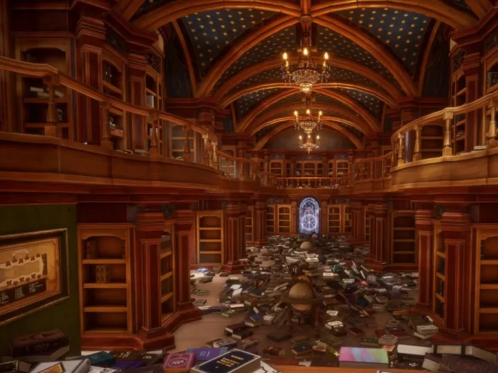 Localização de todos os livros em Librarian: Tidy Up the Arcane Library