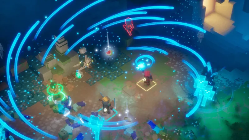 Minecraft Dungeons 2 adiciona ataques de salto, mais slots e mundo interconectado