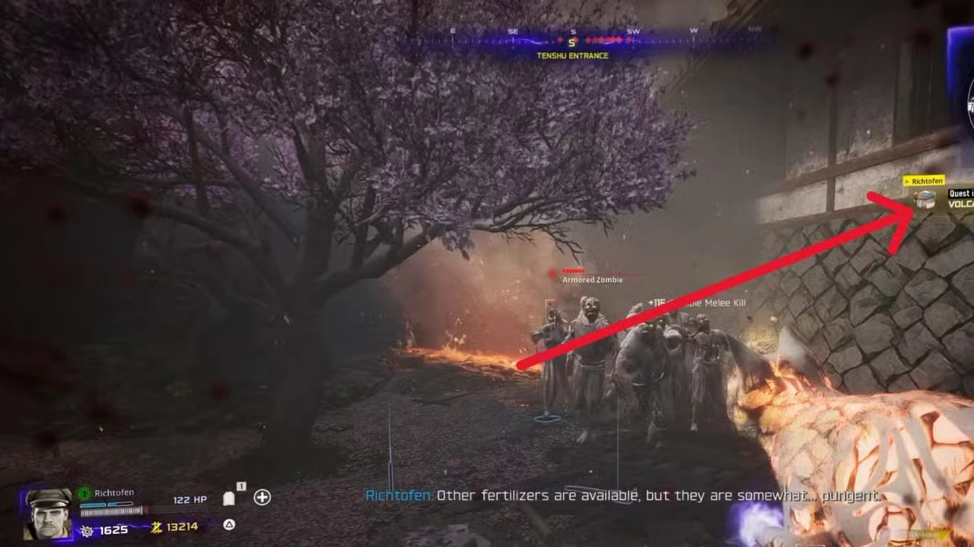 Monkshood Flower Guide in Kowakujo (Black Ops 7 Zombies)