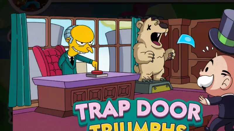 Trap Door Triumphs: recompensas e marcos em Monopoly GO