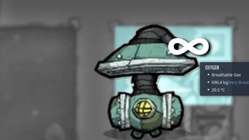 Armazenamento infinito de gás em Oxygen Not Included