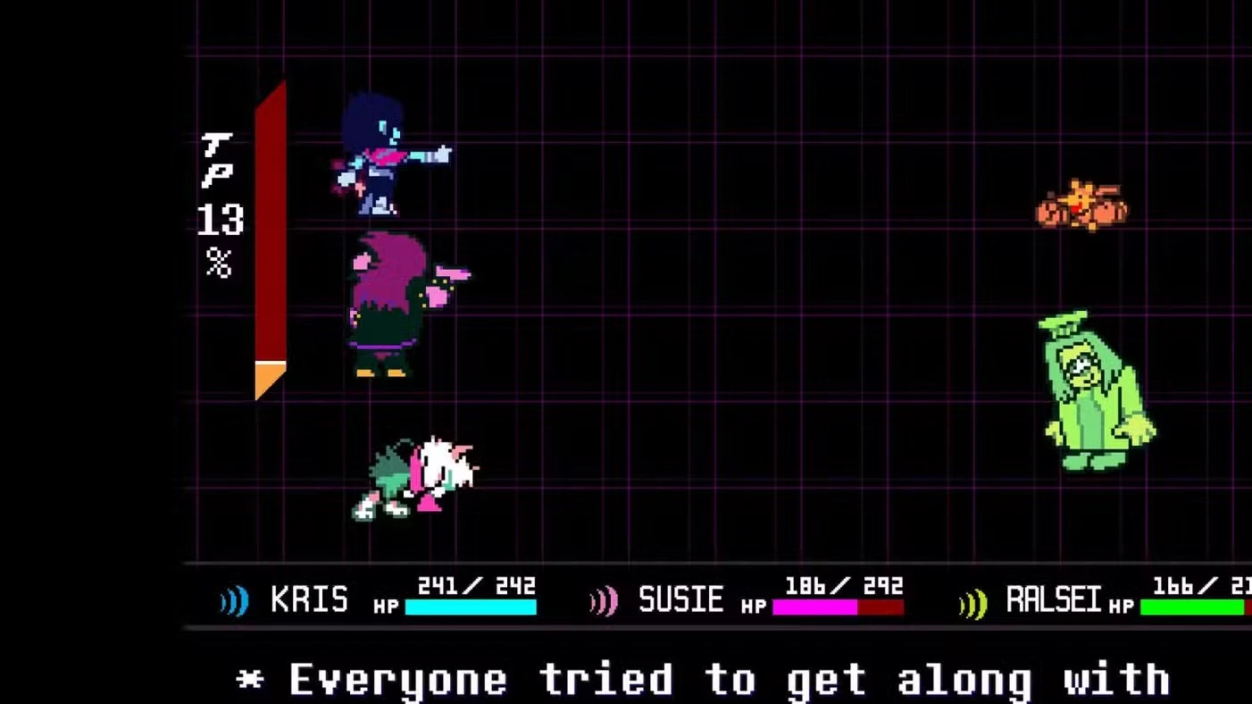 Orange & Green Boss Guide in Deltarune