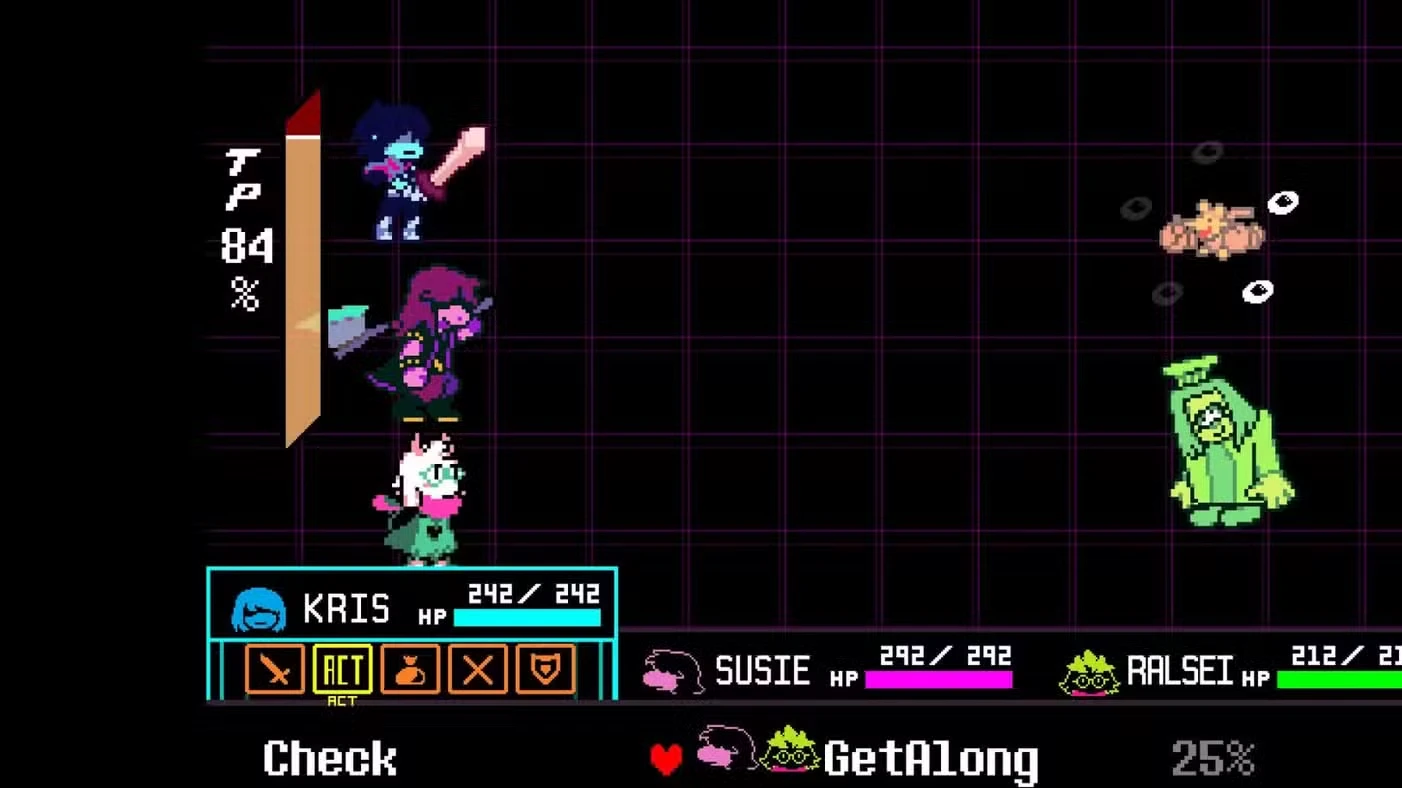 Orange & Green Boss Guide in Deltarune