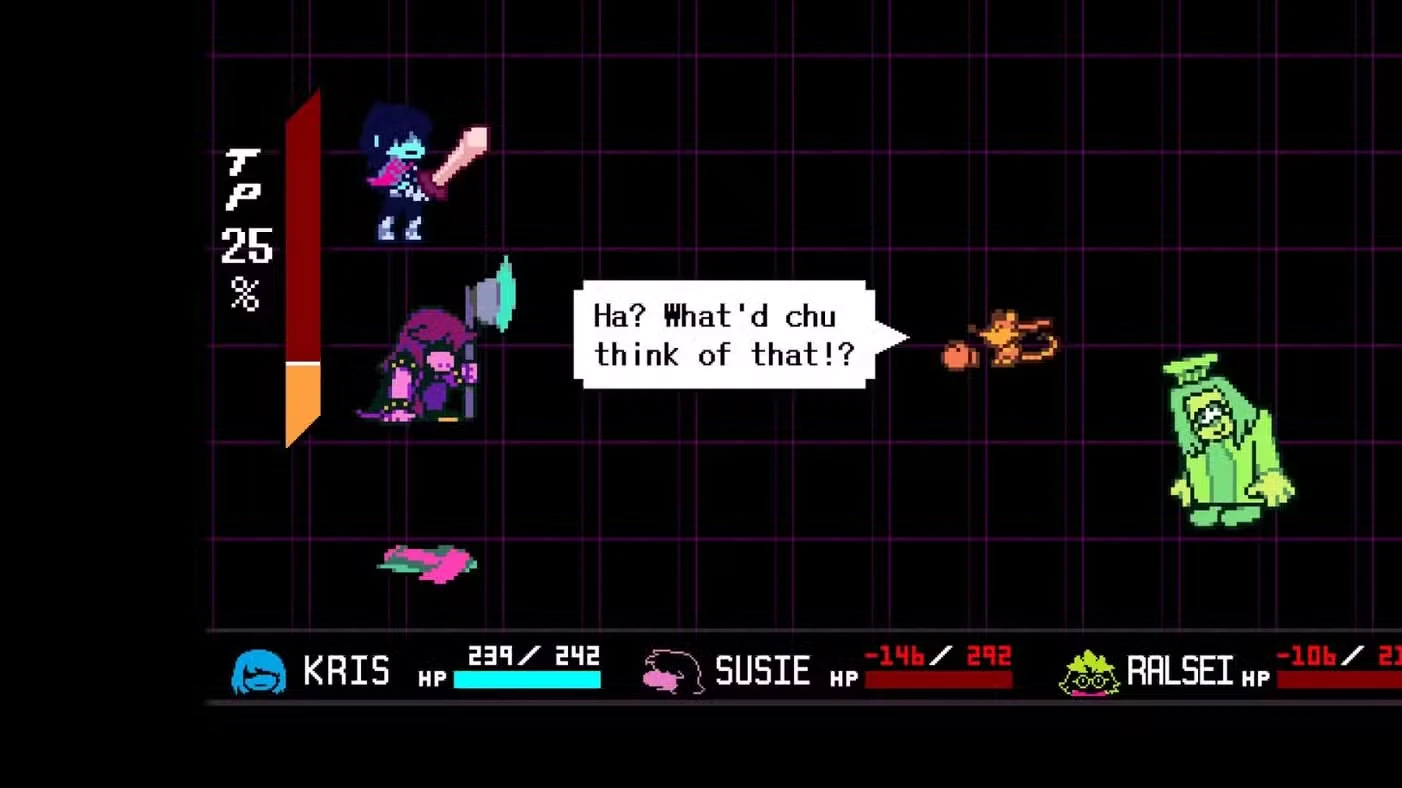 Orange & Green Boss Guide in Deltarune