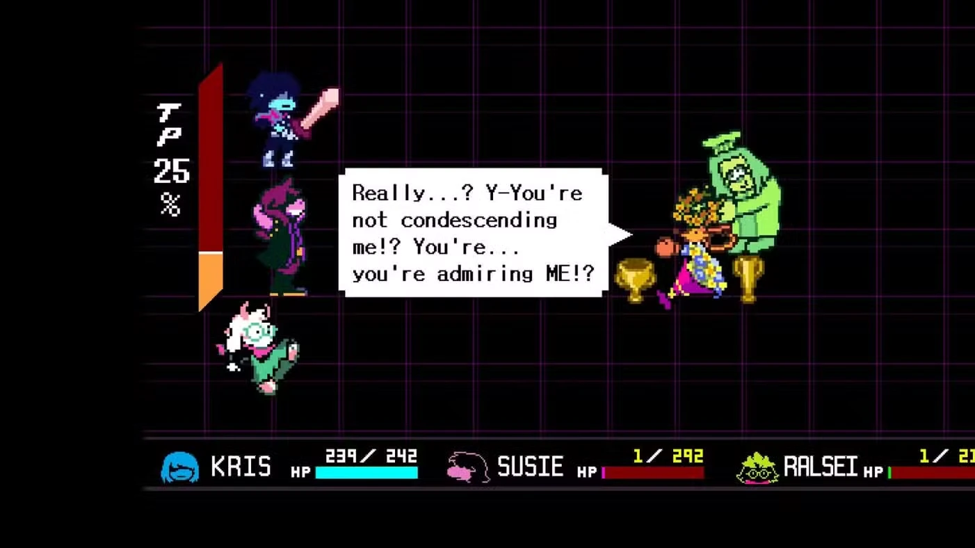 Orange & Green Boss Guide in Deltarune