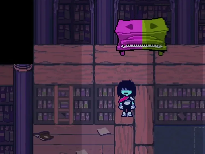 Como resolver o piano rosa e verde em Deltarune Capítulo 4