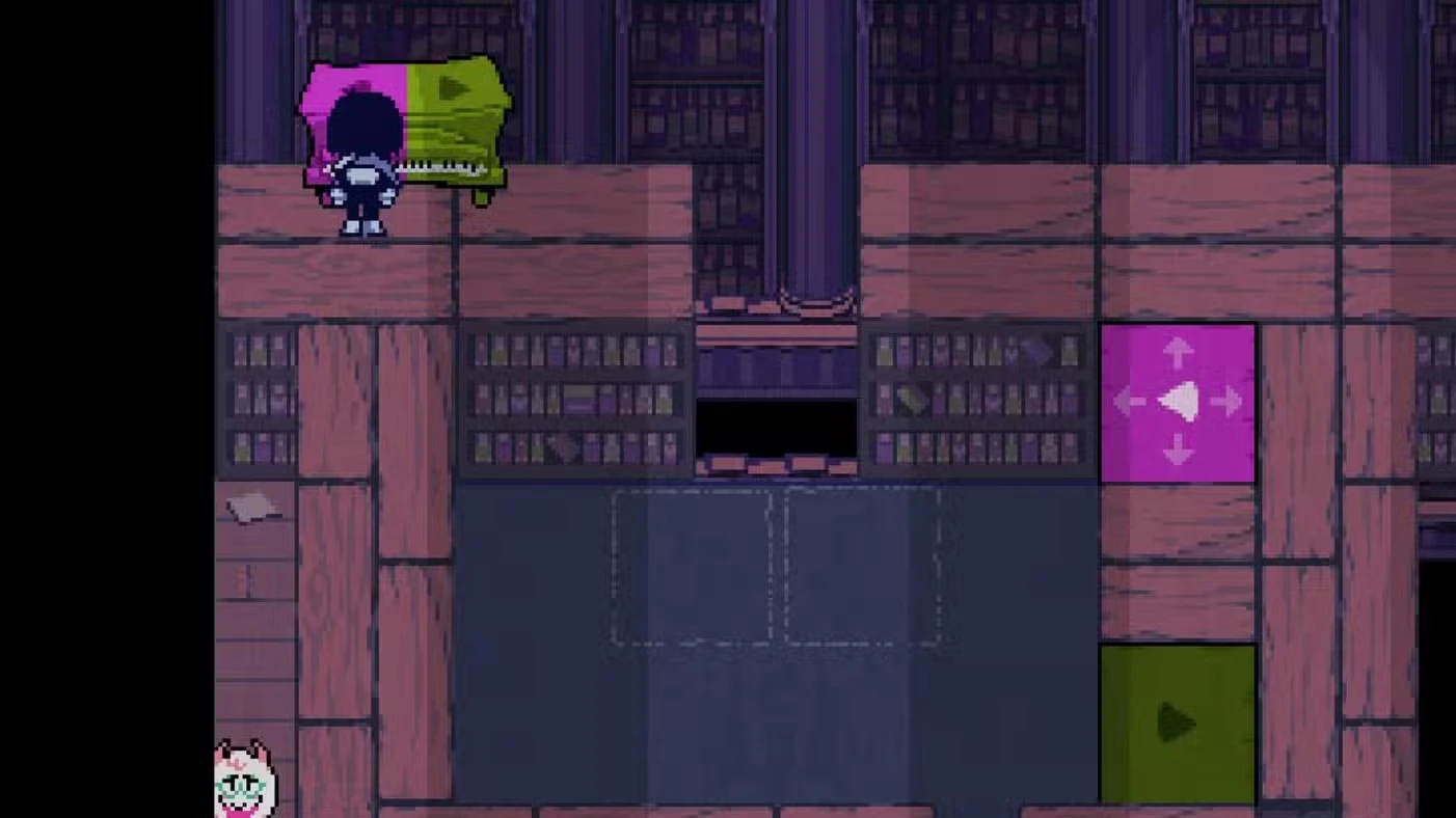 Pink and Green Piano Puzzle Guide in Deltarune