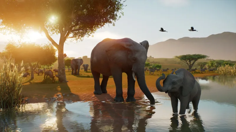 Planet Zoo 2 revela gameplay e novas espécies em trailer