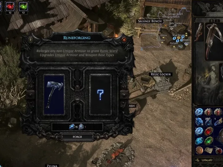 Crafting em Path of Exile 2: mecânicas e fluxo de criação