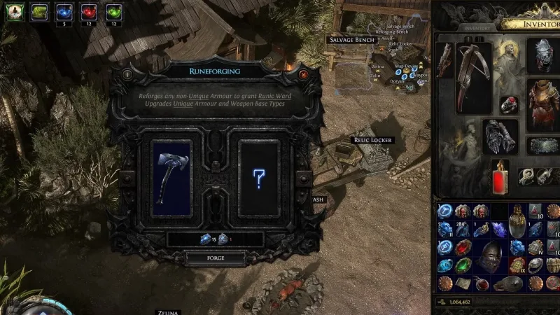 Crafting em Path of Exile 2: mecânicas e fluxo de criação