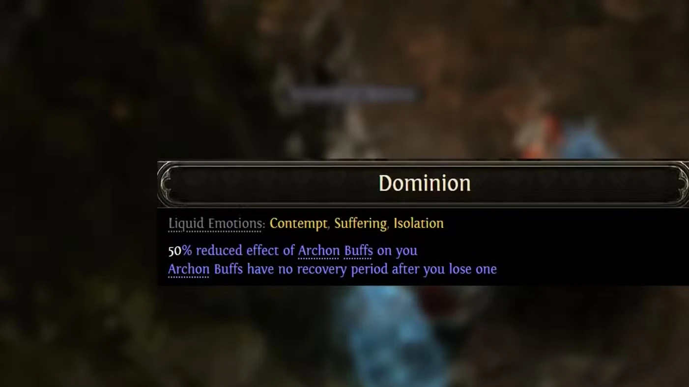 PoE 2: Dominion Anoint Combination