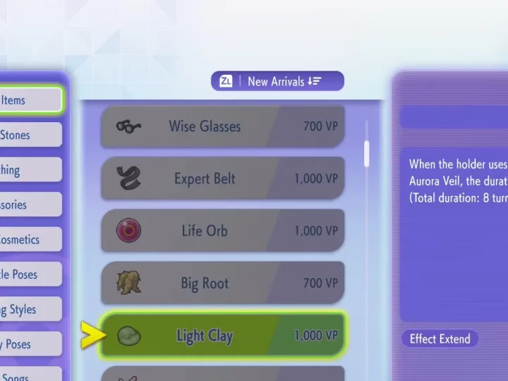 Impacto dos novos itens de Regulation M-B em Pokemon Champions