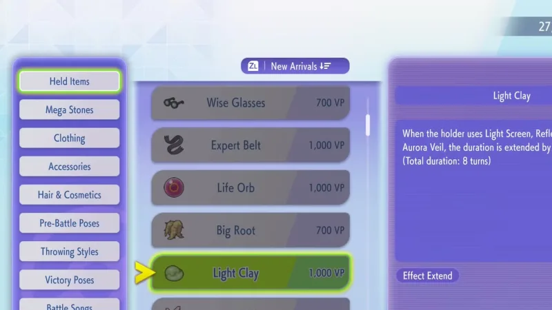 Impacto dos novos itens de Regulation M-B em Pokemon Champions