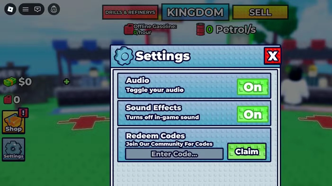 Roblox Oil Empire Codes