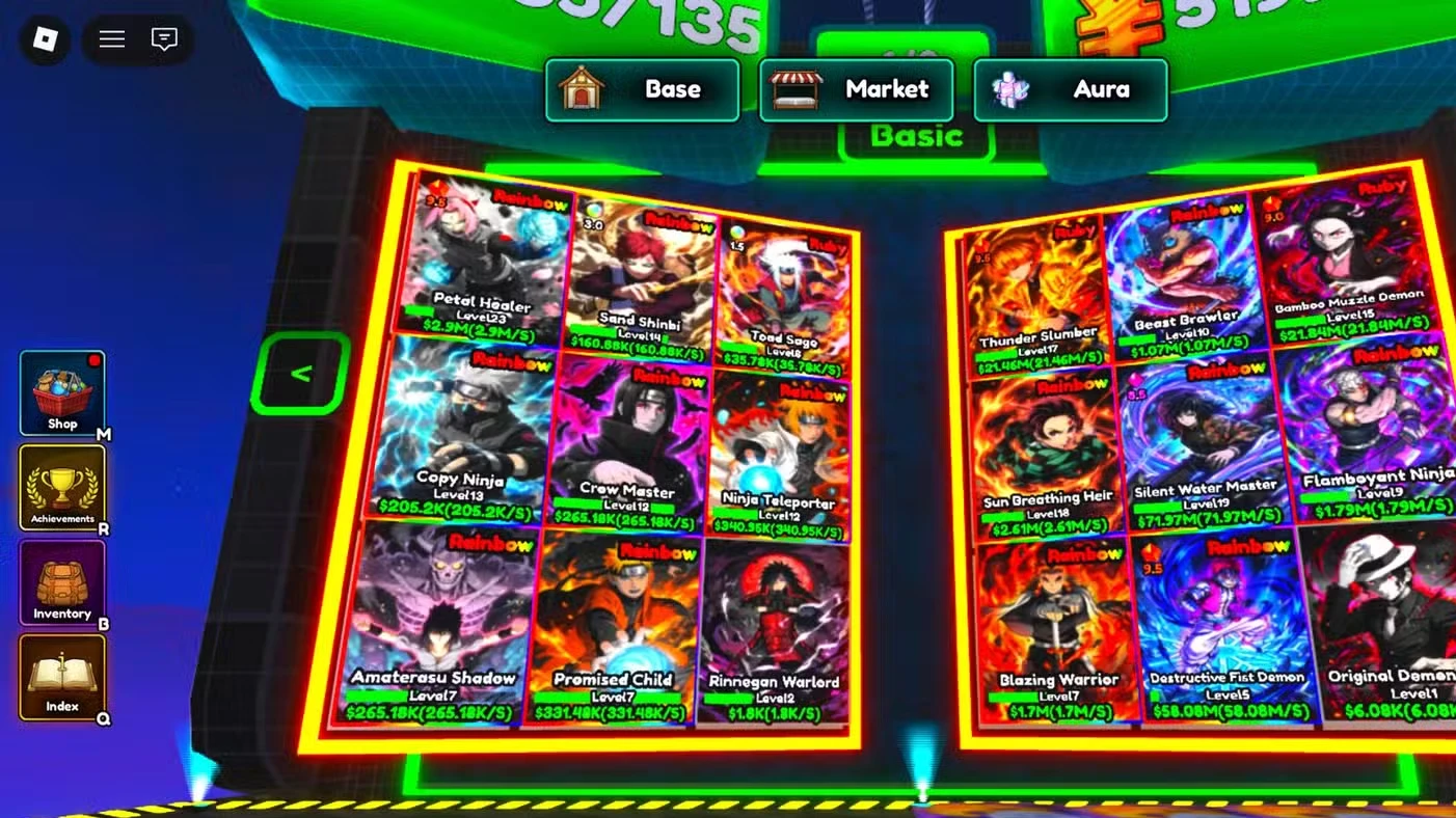 Roblox Open Packs for Anime Codes