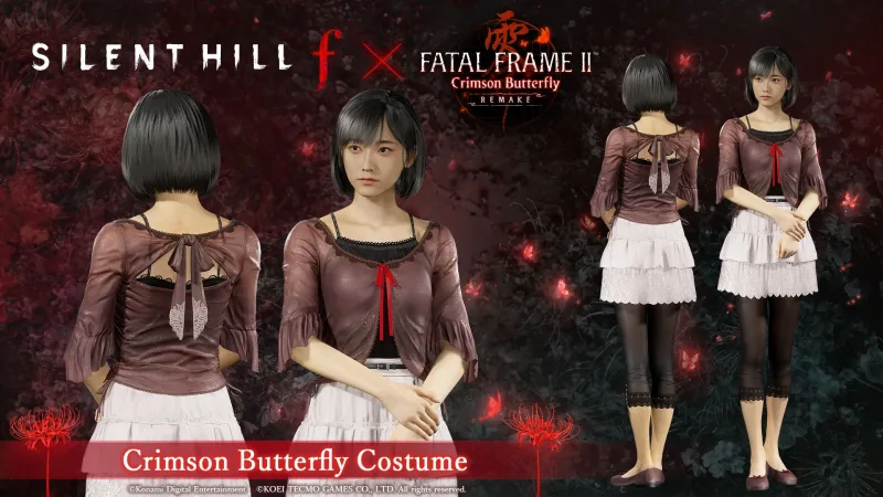 Silent Hill f ganha traje Crimson Butterfly vindo do remake de Fatal Frame 2