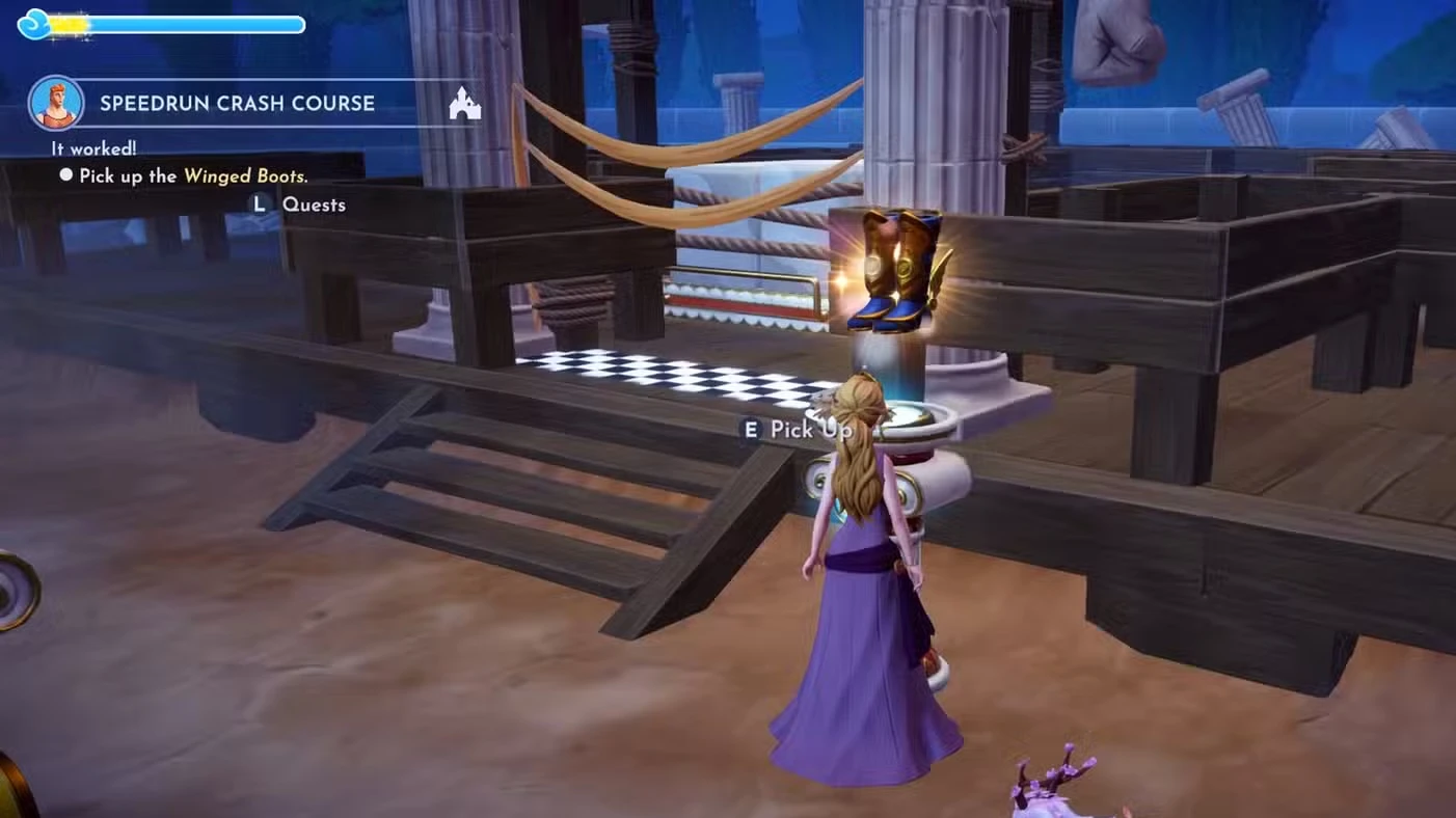 Speedrun Crash Course Quest In DDV