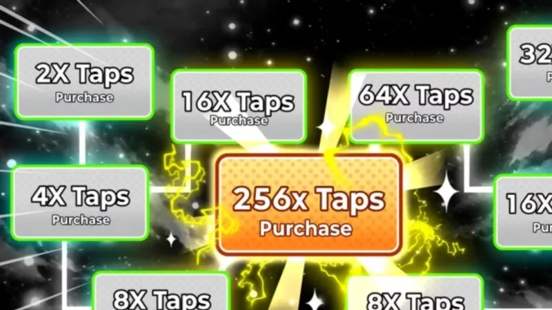 Códigos atualizados de Tap Incremental