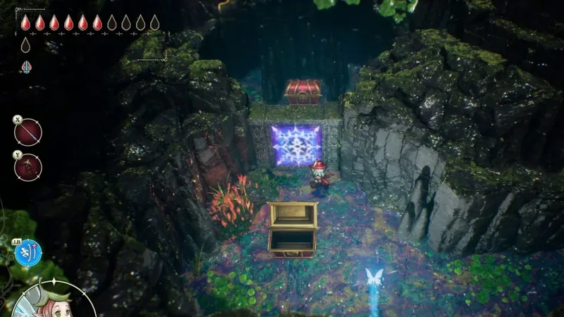 Rainbow Lotus: roteiro completo do calabouço em The Adventures of Elliot