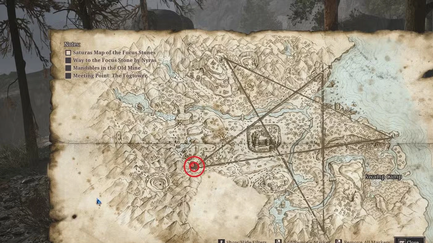 The Focus Below the Stone Circle Walkthrough in Gothic 1 Remake
