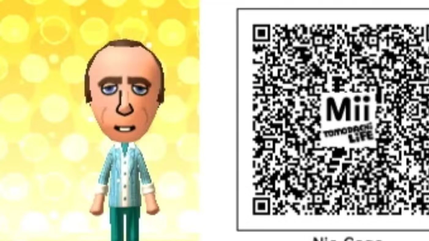 Tomodachi Life QR Codes