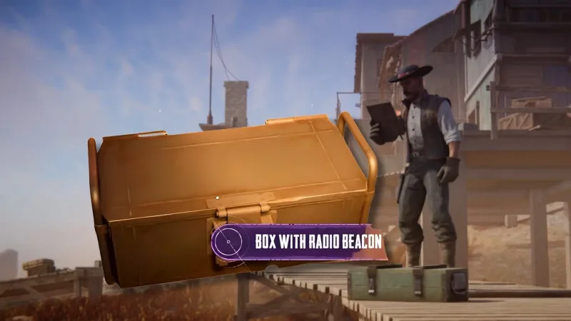 Caixa com sinalizador de rádio em Sand: Raiders of Sophie — para que serve e o que fazer