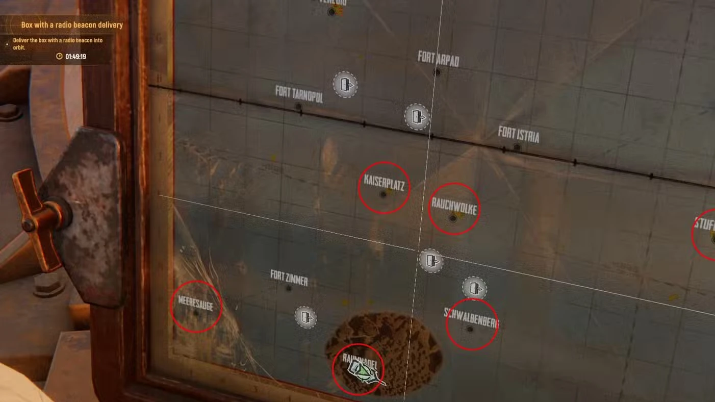 What to Do With Radio Beacon Box in Sand: Raiders of Sophie