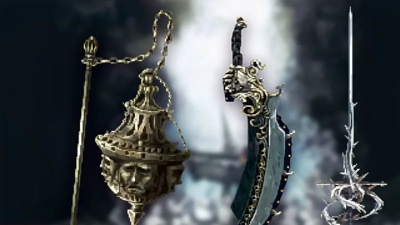 Localização de todas as armas em Blasphemous 2