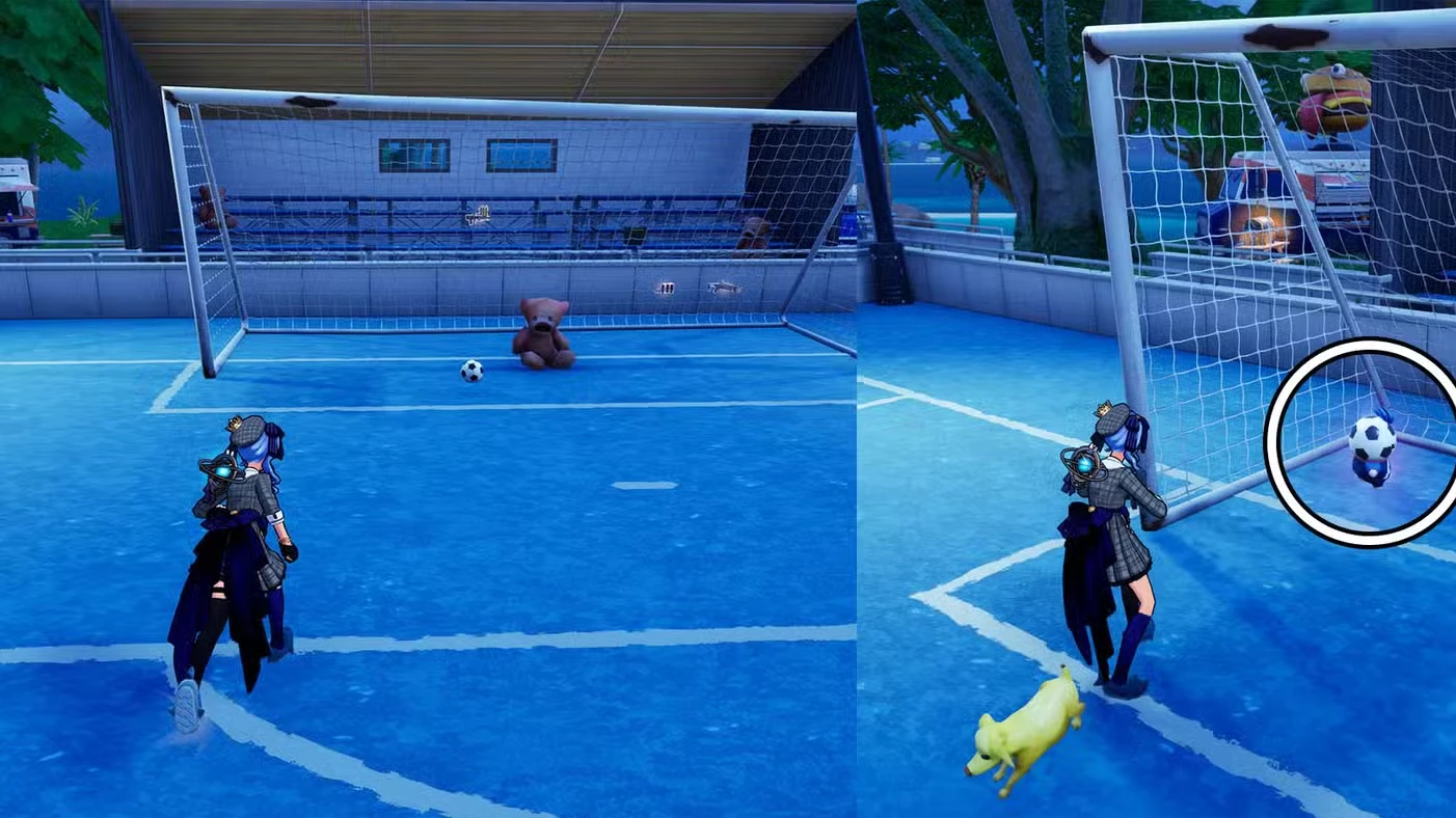Where to find the soccer field in Fortnite Chapter 7 Season 3
