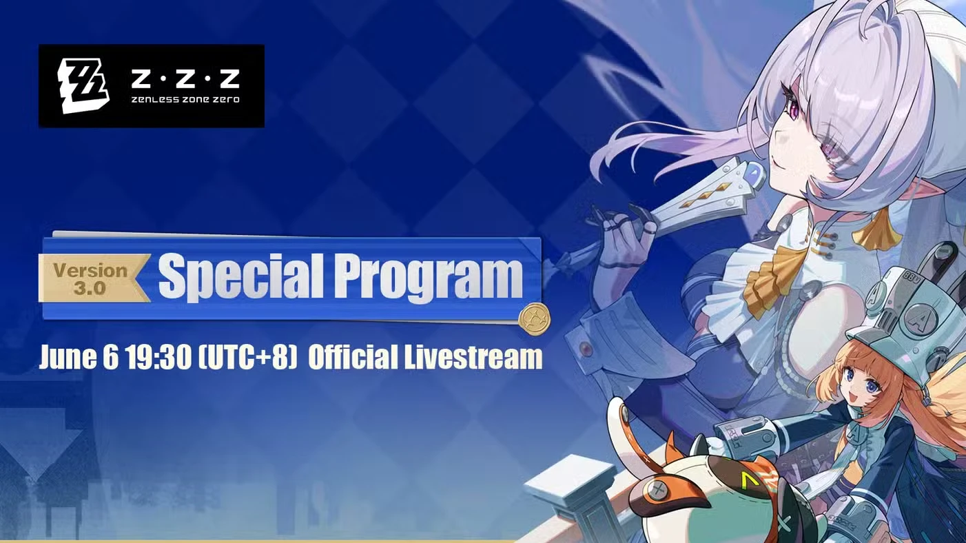 ZZZ 3.0 Livestream Code & Time (Zenless Zone Zero 3.0)