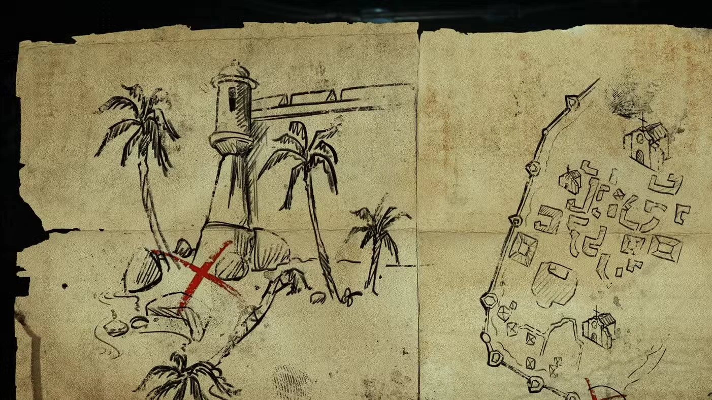 All Assassin's Creed Black Flag Resynced Treasure Map Locations