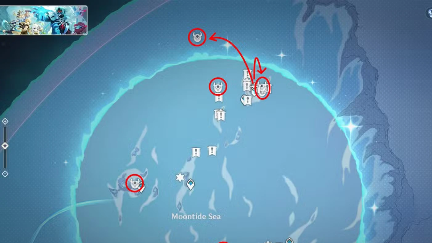 All Frost Moon Precious & Luxurious Chests (Frost Moon Seal) In Genshin Impact