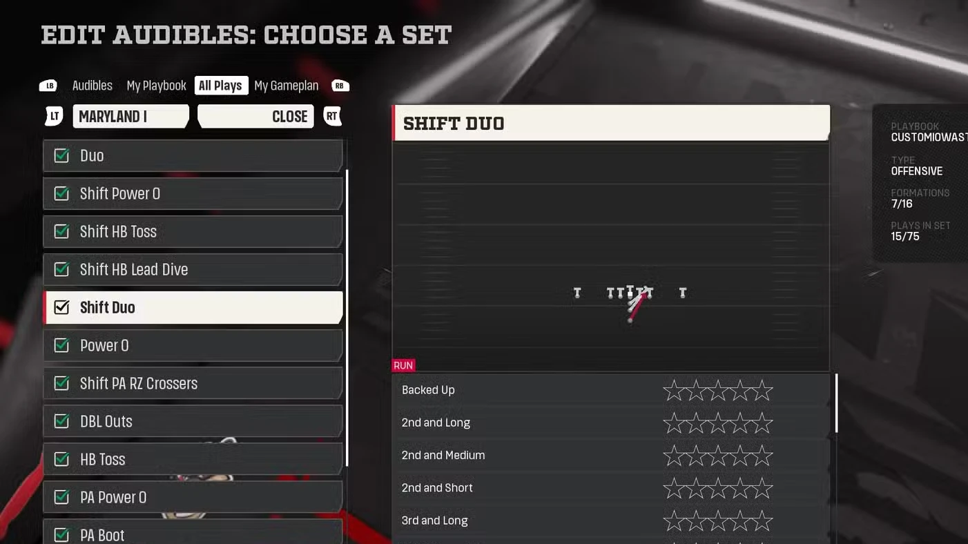 All Offensive Formations Explained in College Football 27