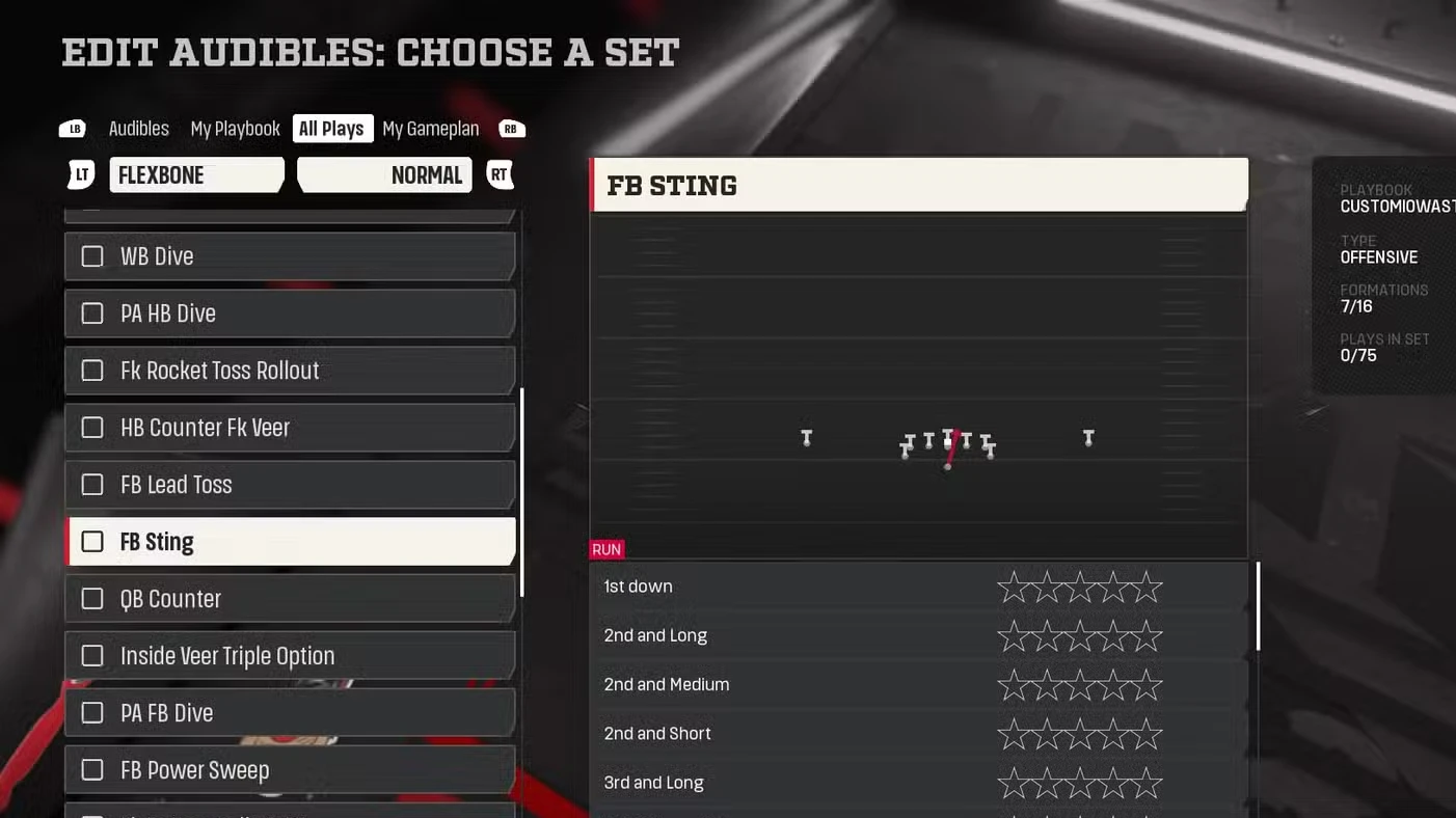 All Offensive Formations Explained in College Football 27
