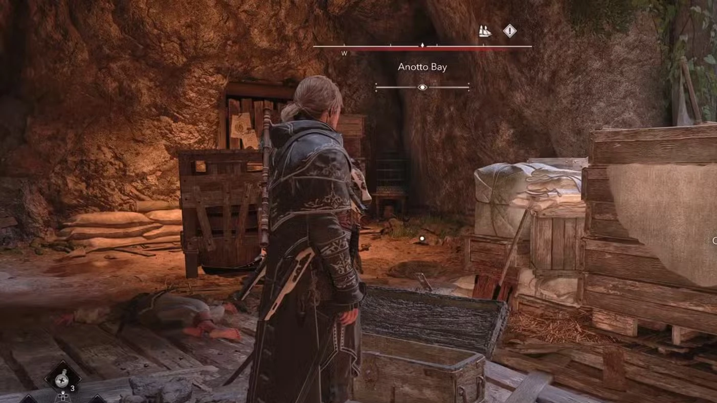 Local da armadura Crimson Cloak em Assassin’s Creed Black Flag Resynced