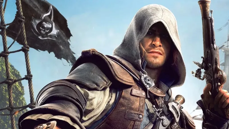 Atualização Resynced de Assassin’s Creed Black Flag traz ajuste de áudio e cutscenes