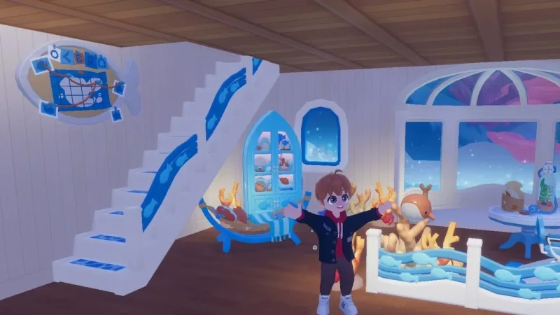 Onde encontrar a Baleia Splash de hoje em Heartopia