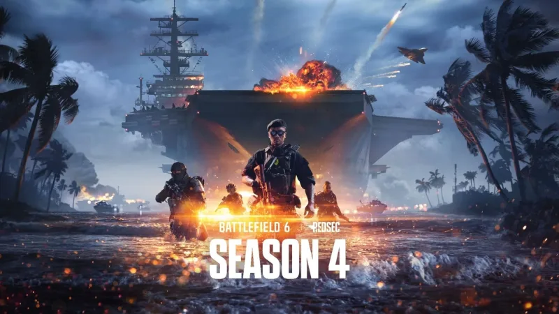 Battlefield 6 mostra combate naval e novas ilhas em trailer