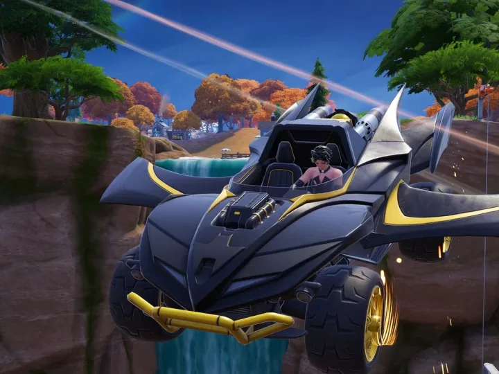 Onde encontrar e usar o Beach Buggy do Batman em Fortnite
