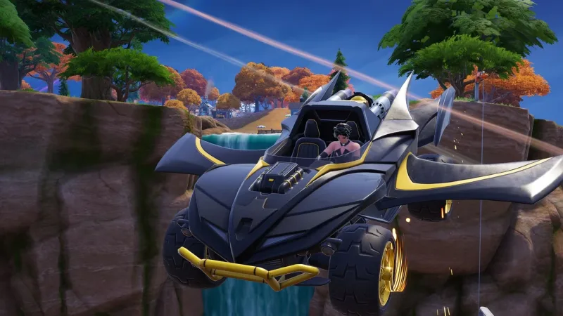 Onde encontrar e usar o Beach Buggy do Batman em Fortnite